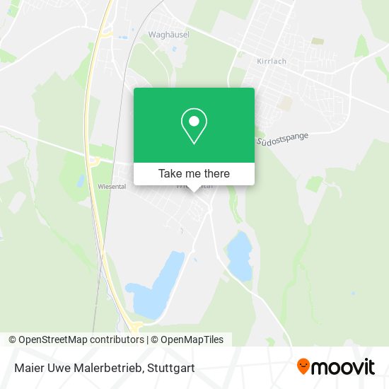 Maier Uwe Malerbetrieb map