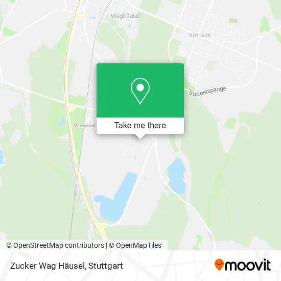 Карта Zucker Wag Häusel