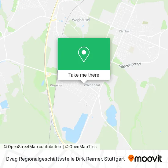 Карта Dvag Regionalgeschäftsstelle Dirk Reimer