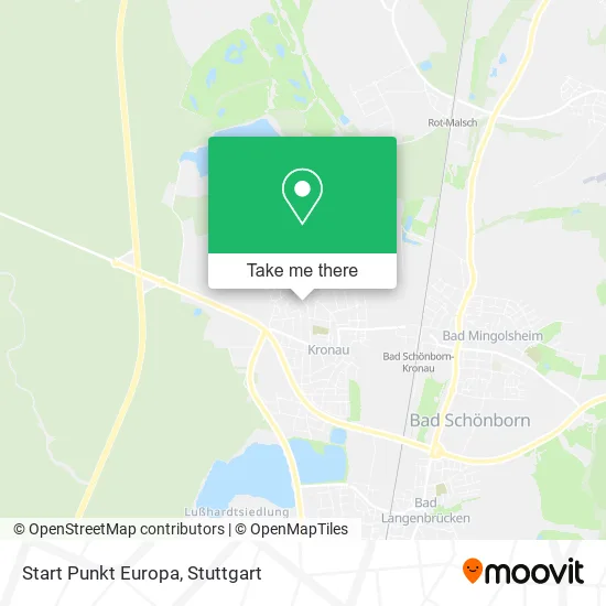 Карта Start Punkt Europa