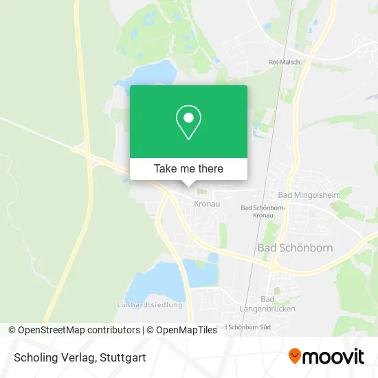 Карта Scholing Verlag