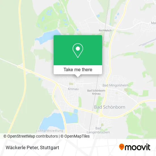 Карта Wäckerle Peter