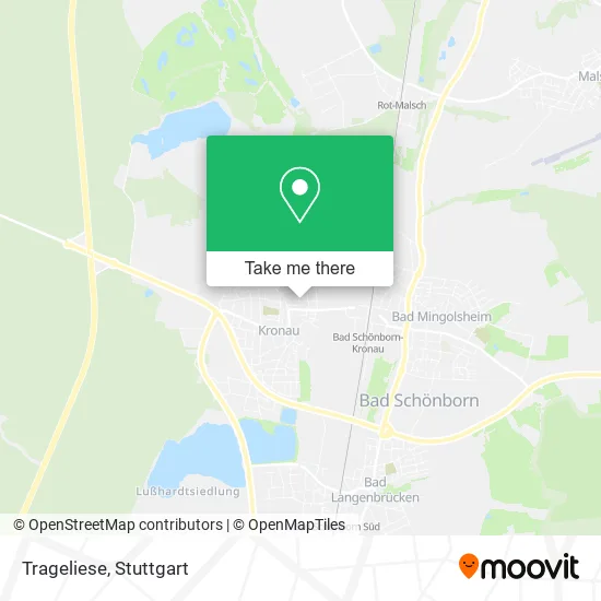 Карта Trageliese