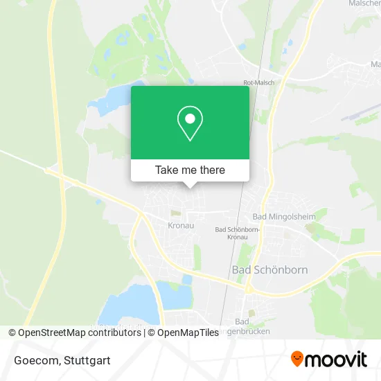 Карта Goecom