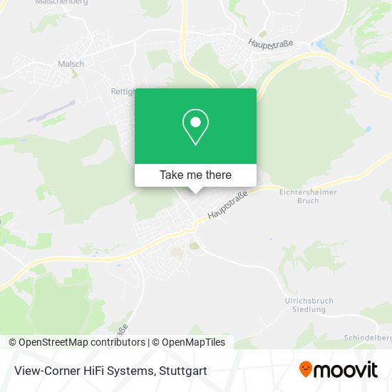 View-Corner HiFi Systems map