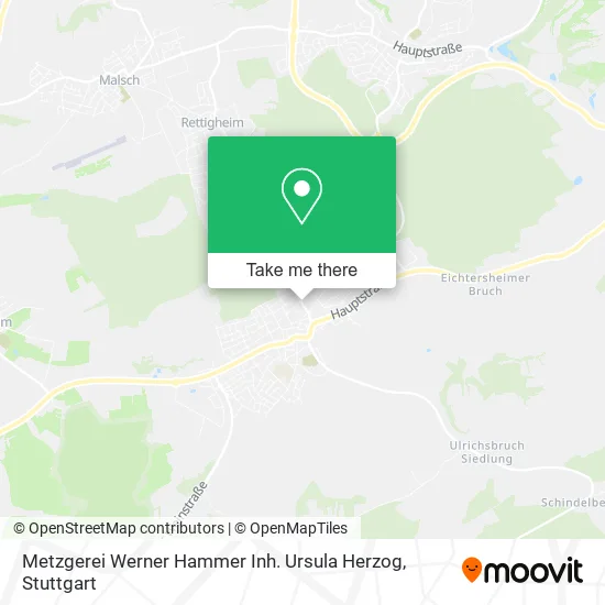 Карта Metzgerei Werner Hammer Inh. Ursula Herzog