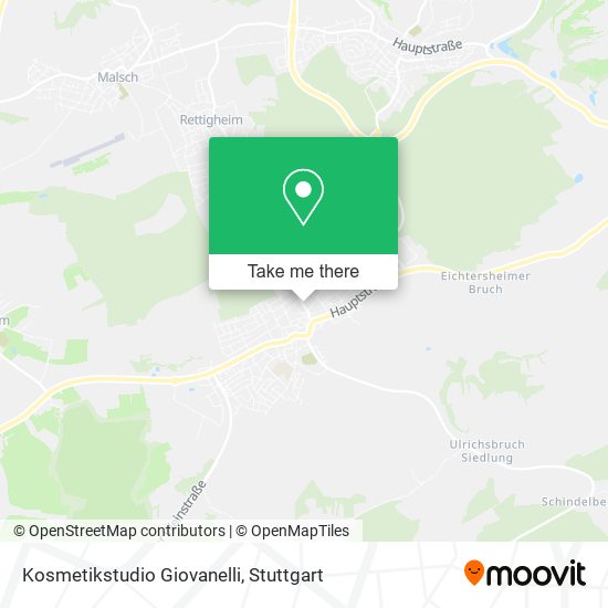 Карта Kosmetikstudio Giovanelli