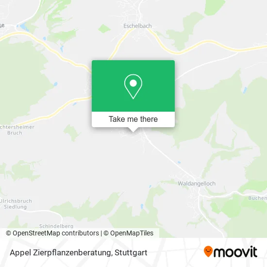 Карта Appel Zierpflanzenberatung