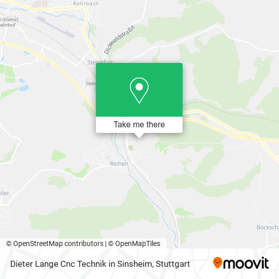 Dieter Lange Cnc Technik in Sinsheim map