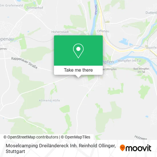 Карта Moselcamping Dreiländereck Inh. Reinhold Ollinger