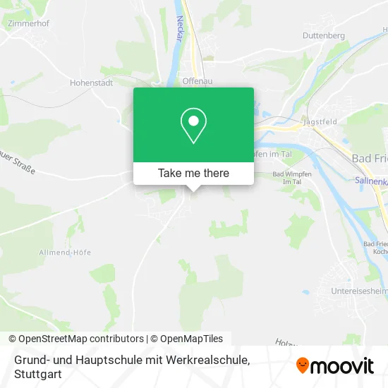 Карта Grund- und Hauptschule mit Werkrealschule