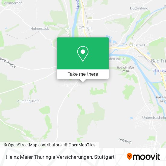 Heinz Maier Thuringia Versicherungen map