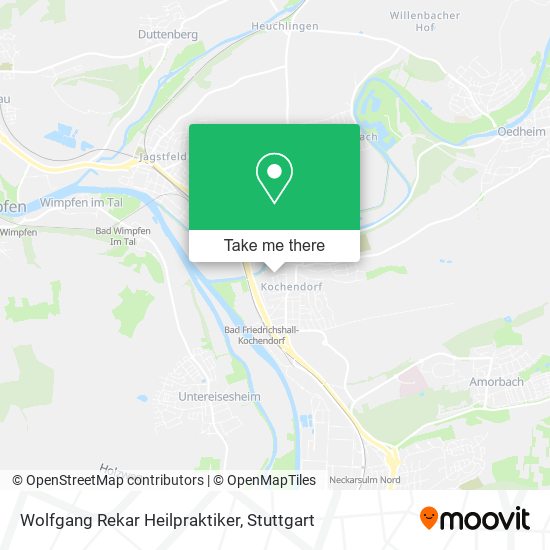 Карта Wolfgang Rekar Heilpraktiker