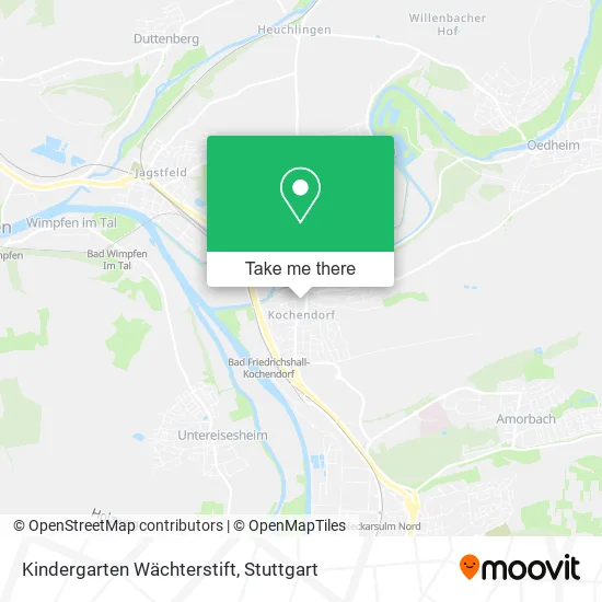 Карта Kindergarten Wächterstift