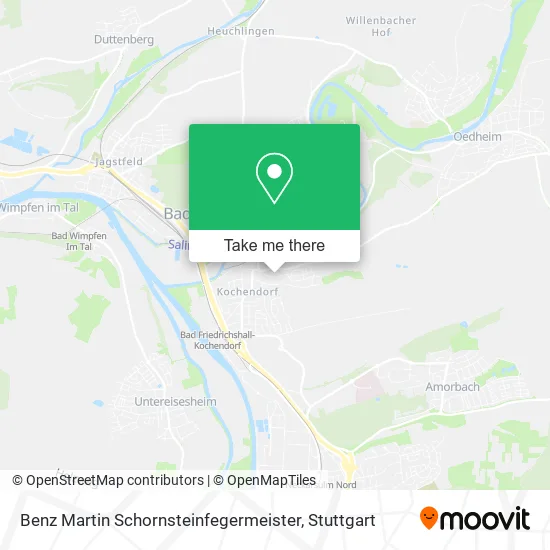 Карта Benz Martin Schornsteinfegermeister