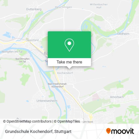 Grundschule Kochendorf map