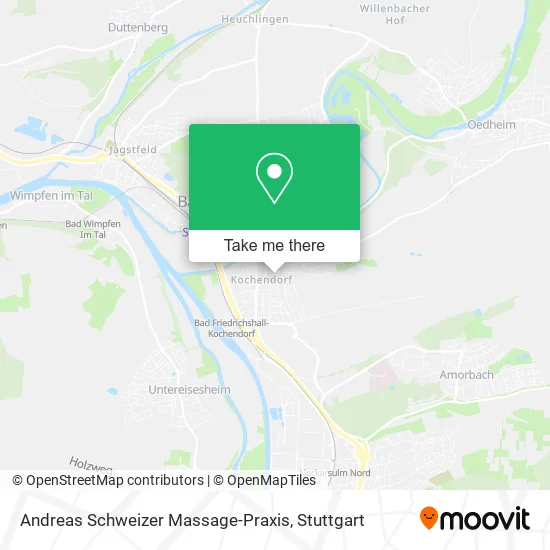 Карта Andreas Schweizer Massage-Praxis