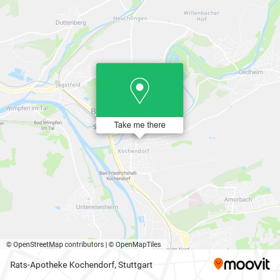 Rats-Apotheke Kochendorf map