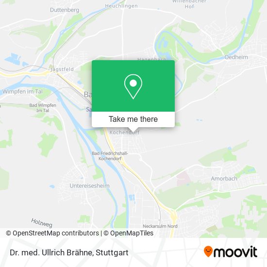 Dr. med. Ullrich Brähne map