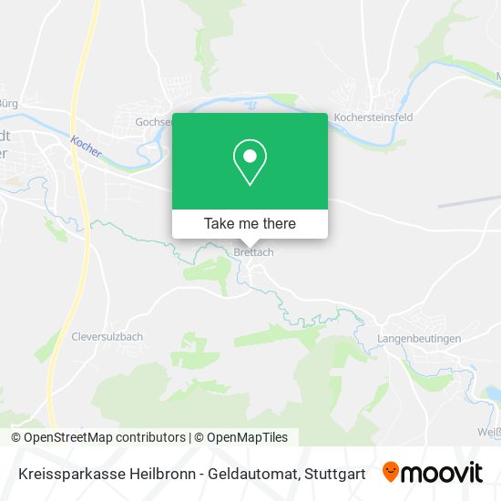 Kreissparkasse Heilbronn - Geldautomat map