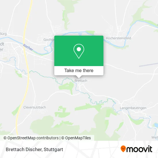 Карта Brettach Discher