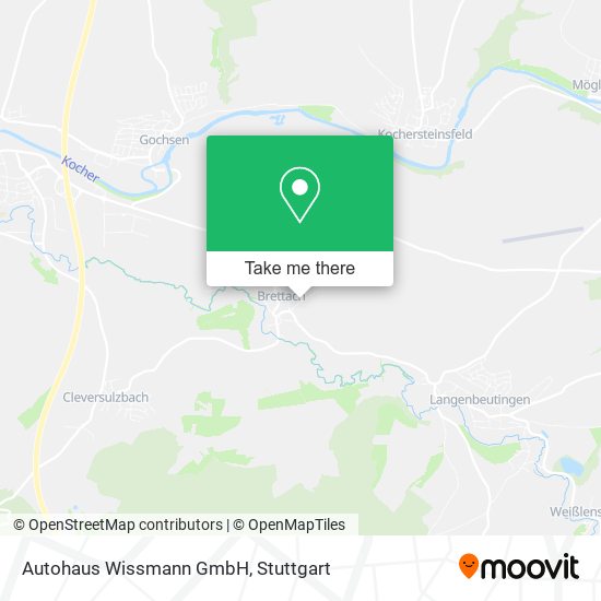 Autohaus Wissmann GmbH map