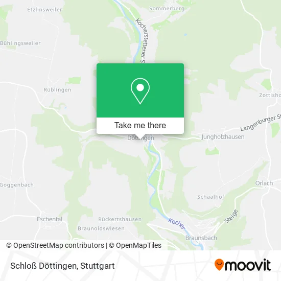 Карта Schloß Döttingen
