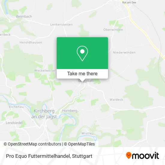 Карта Pro Equo Futtermittelhandel