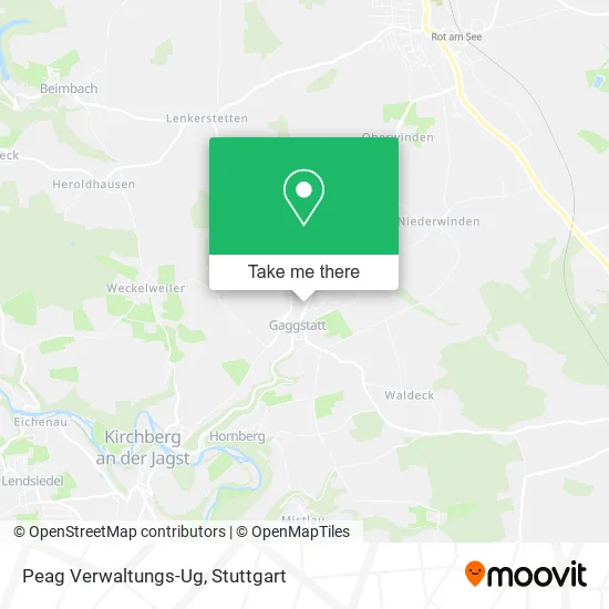 Карта Peag Verwaltungs-Ug