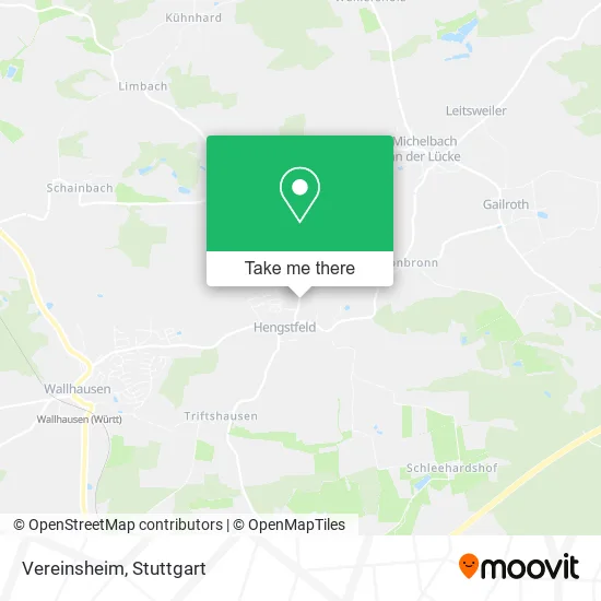 Карта Vereinsheim