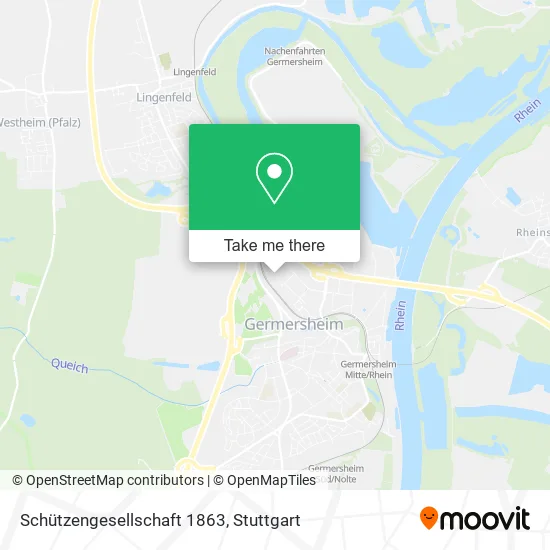 Карта Schützengesellschaft 1863