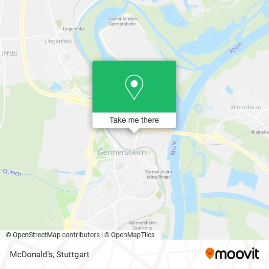 Карта McDonald's