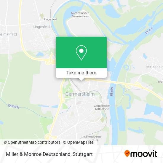 Карта Miller & Monroe Deutschland