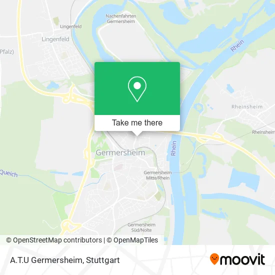 Карта A.T.U Germersheim