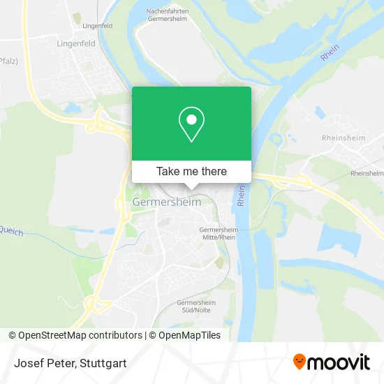 Карта Josef Peter