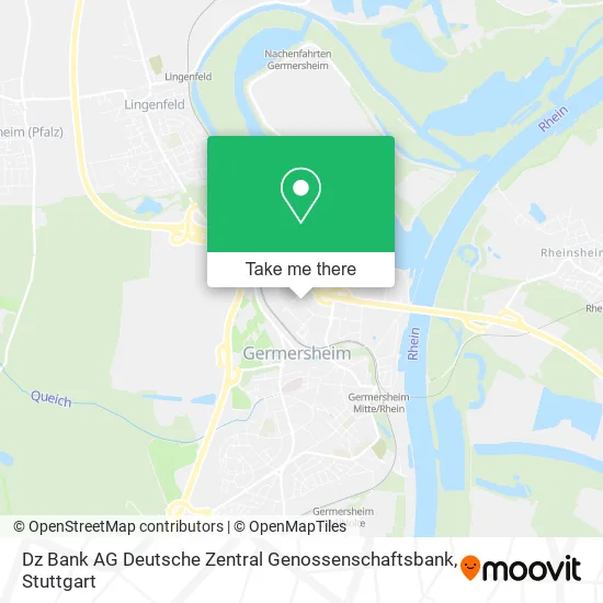 Карта Dz Bank AG Deutsche Zentral Genossenschaftsbank