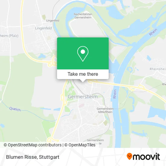 Карта Blumen Risse