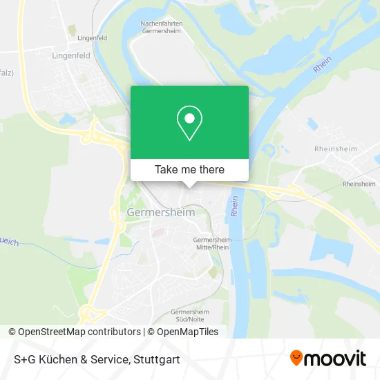 Карта S+G Küchen & Service