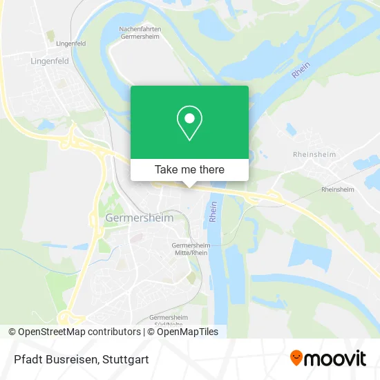 Карта Pfadt Busreisen