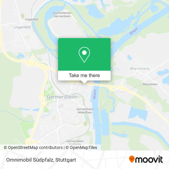Карта Omnimobil Südpfalz