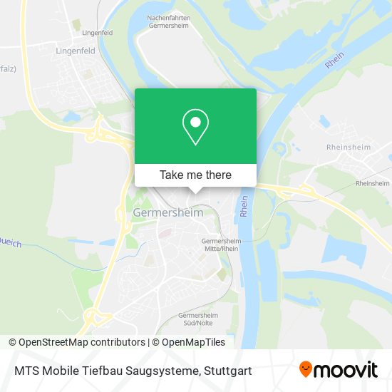 MTS Mobile Tiefbau Saugsysteme map