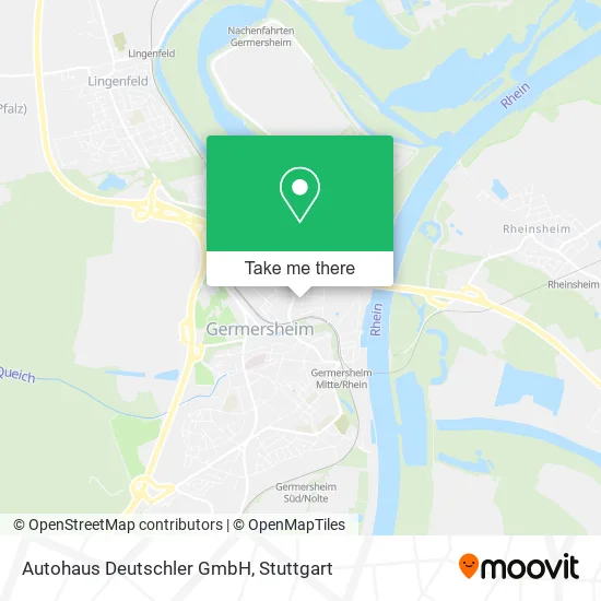 Карта Autohaus Deutschler GmbH
