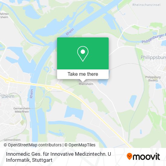 Innomedic Ges. für Innovative Medizintechn. U Informatik map