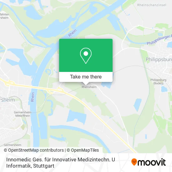 Карта Innomedic Ges. für Innovative Medizintechn. U Informatik