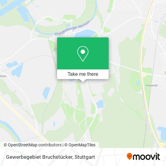 Gewerbegebiet Bruchstücker map