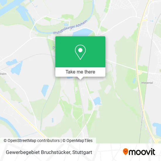 Карта Gewerbegebiet Bruchstücker