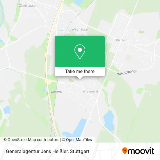 Карта Generalagentur Jens Heißler