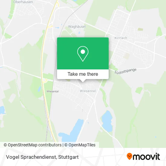 Карта Vogel Sprachendienst