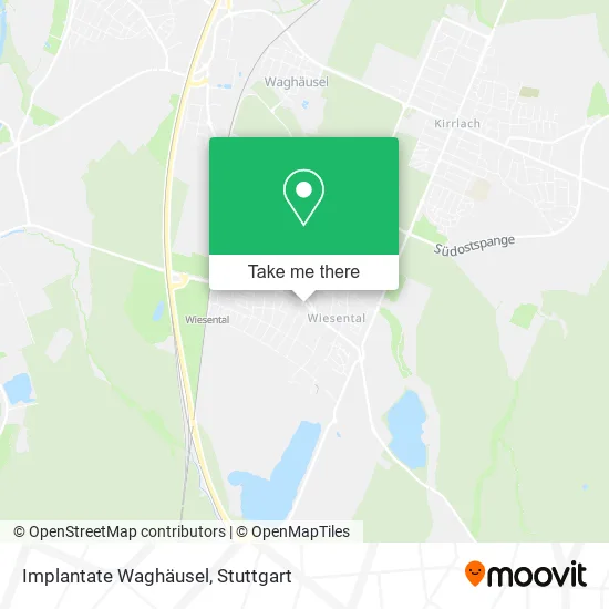 Карта Implantate Waghäusel