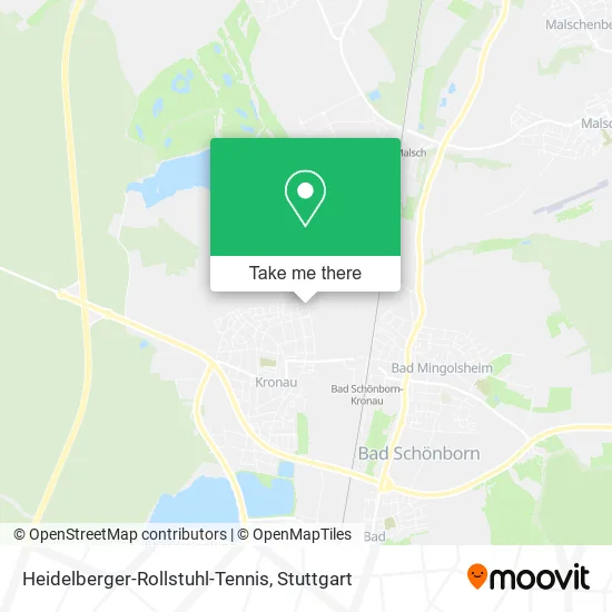 Карта Heidelberger-Rollstuhl-Tennis